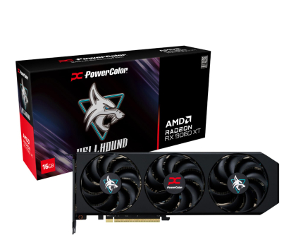 Karta graficzna AMD PowerColor Radeon RX 9060 XT Hellhound 16GB GDDR6
